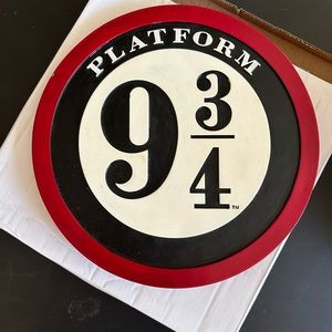 Harry Potter nine and three quarters sign